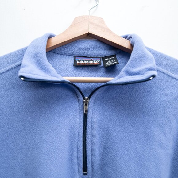 Patagonia Pull Over Sweater Micro D-Luxe in Periwinkle - Picture 2 of 6